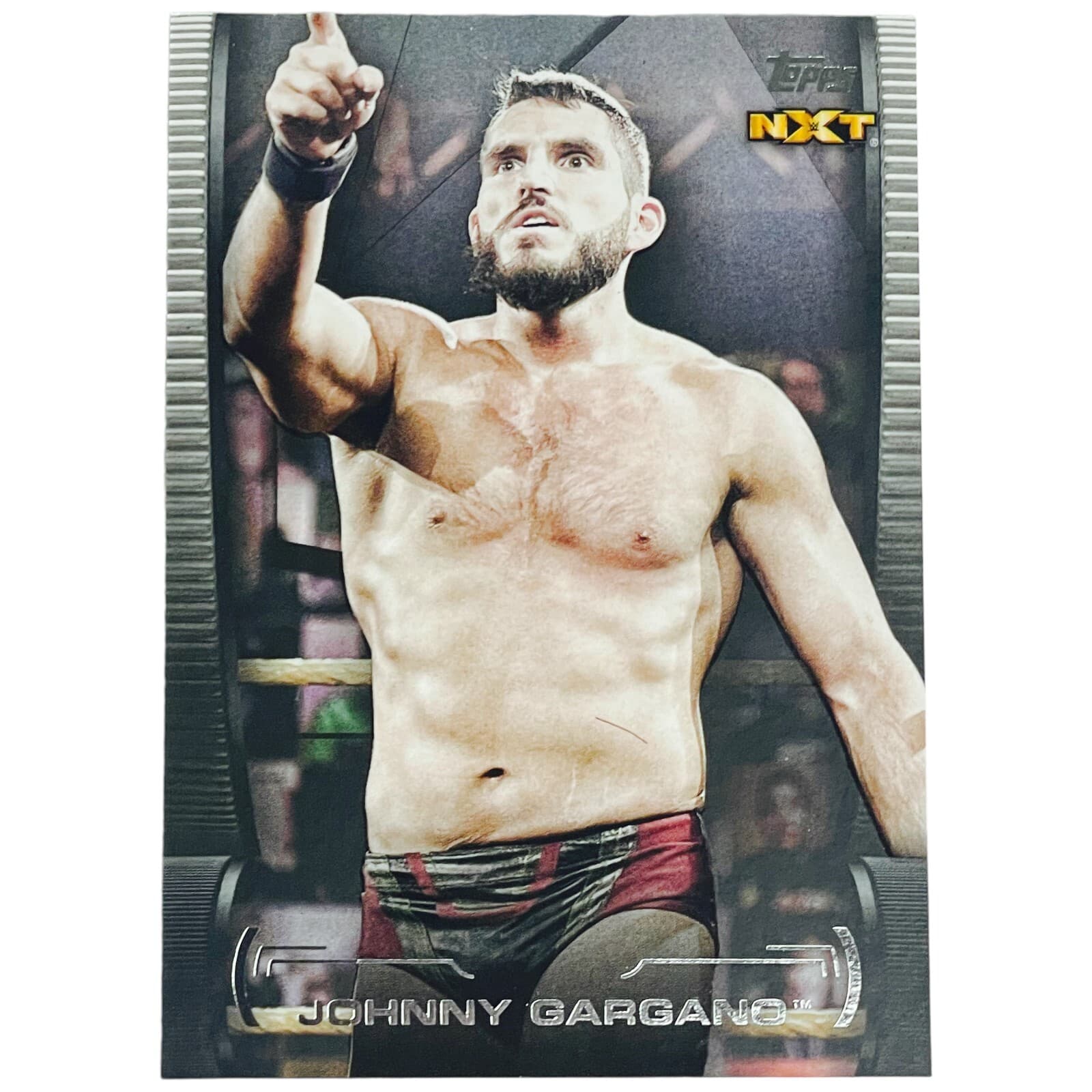 2021 Topps Undisputed WWE Johnny Gargano #57 Base Wrestling Card 55pt NXT - Image 1