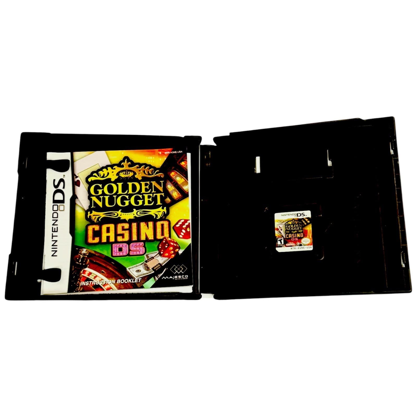 Golden Nugget Casino DS Nintendo DS 2005 Complete CIB Manual Insert Tested Works - Thumbnail 4