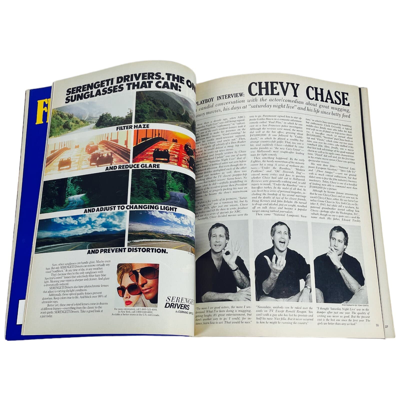Chevy Chase India Allen Playboy Magazine June 1988 Emily Arth Theresa Russell - Thumbnail 8