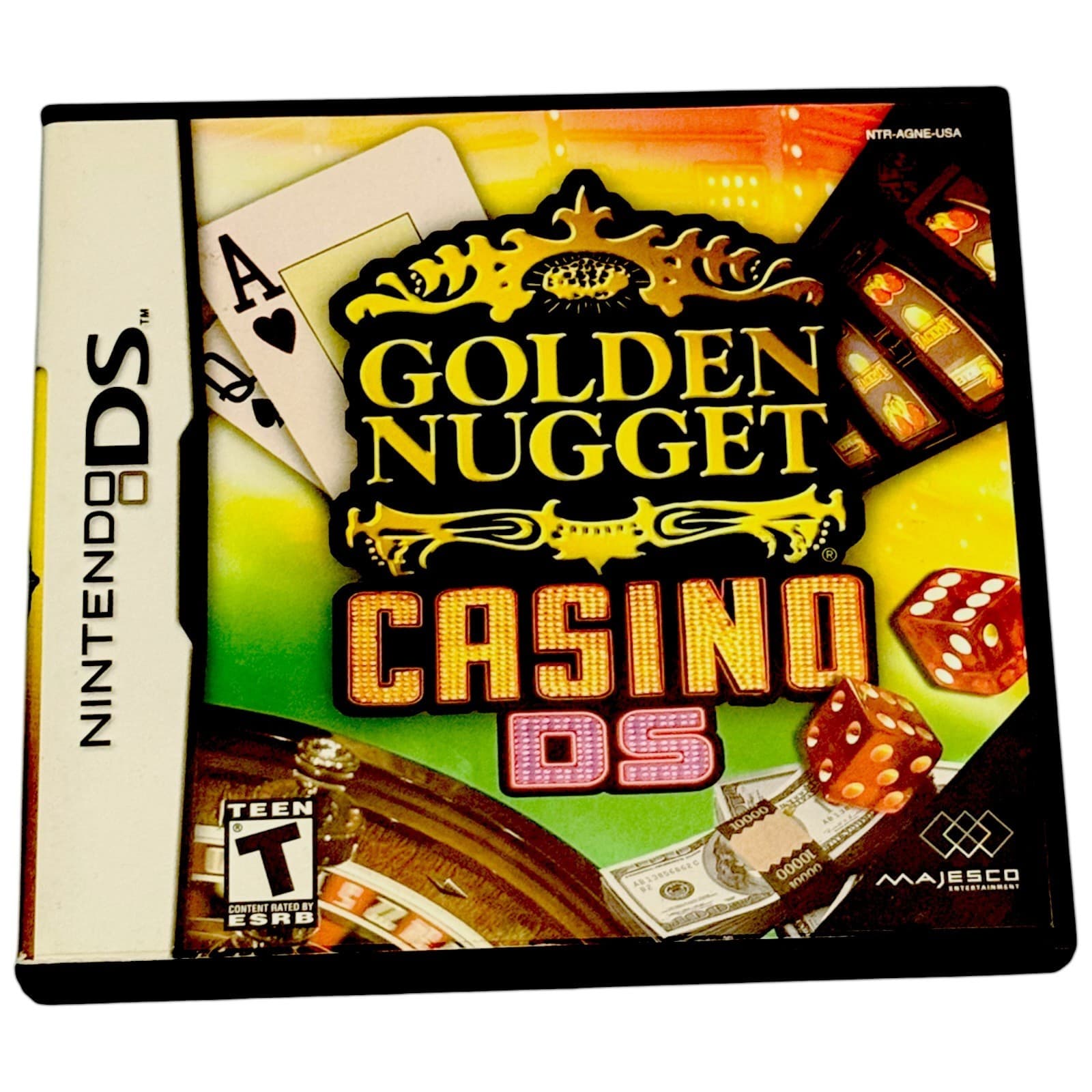 Golden Nugget Casino DS Nintendo DS 2005 Complete CIB Manual Insert Tested Works - Thumbnail 2