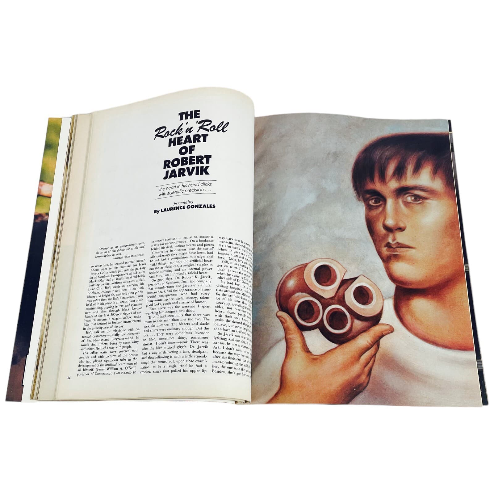 Bruce Springstein Sylvester Stallone Playboy Magazine Apr1986 Victoria Sellers - Thumbnail 10
