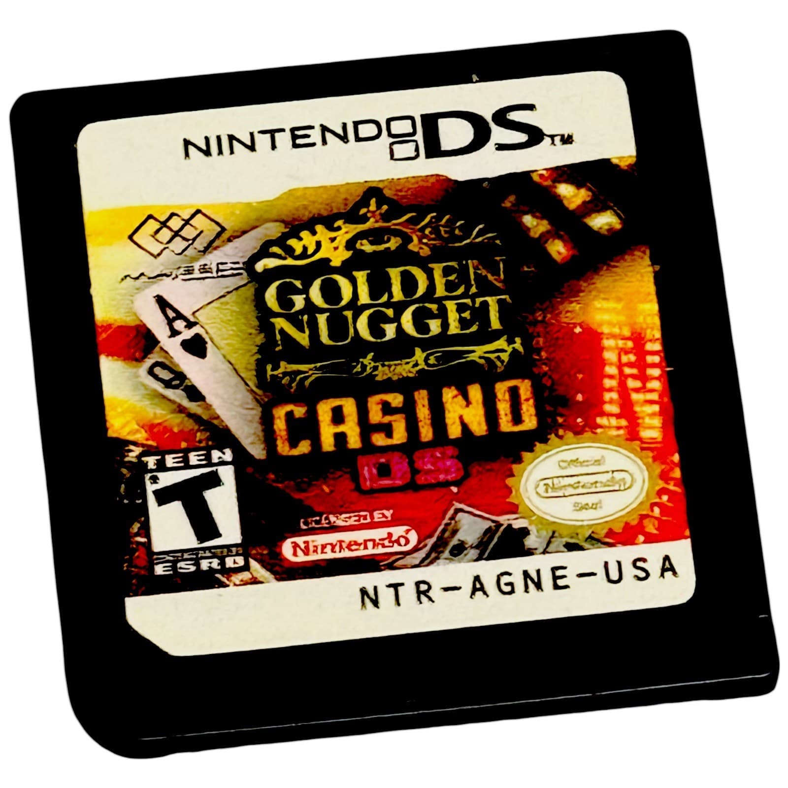 Golden Nugget Casino DS Nintendo DS 2005 Complete CIB Manual Insert Tested Works - Thumbnail 13