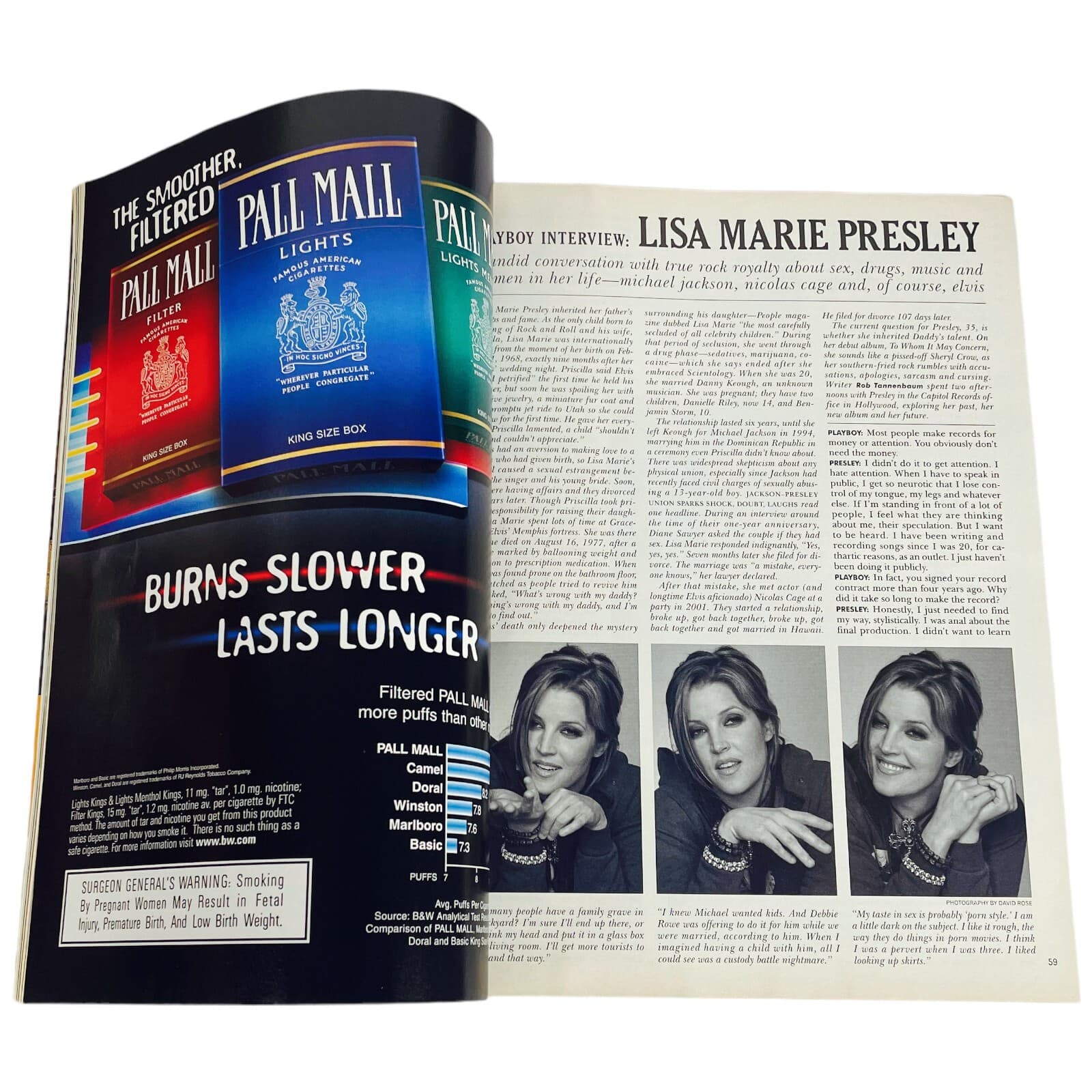 Nikki Ziering Lisa Marie Presley Playboy Magazine July 2003 Microbrew Centerfold - Thumbnail 9