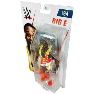 Mattel WWE Big E Superstar Basic Series 94 Wrestling Figure 2018 New Day - Thumbnail 10