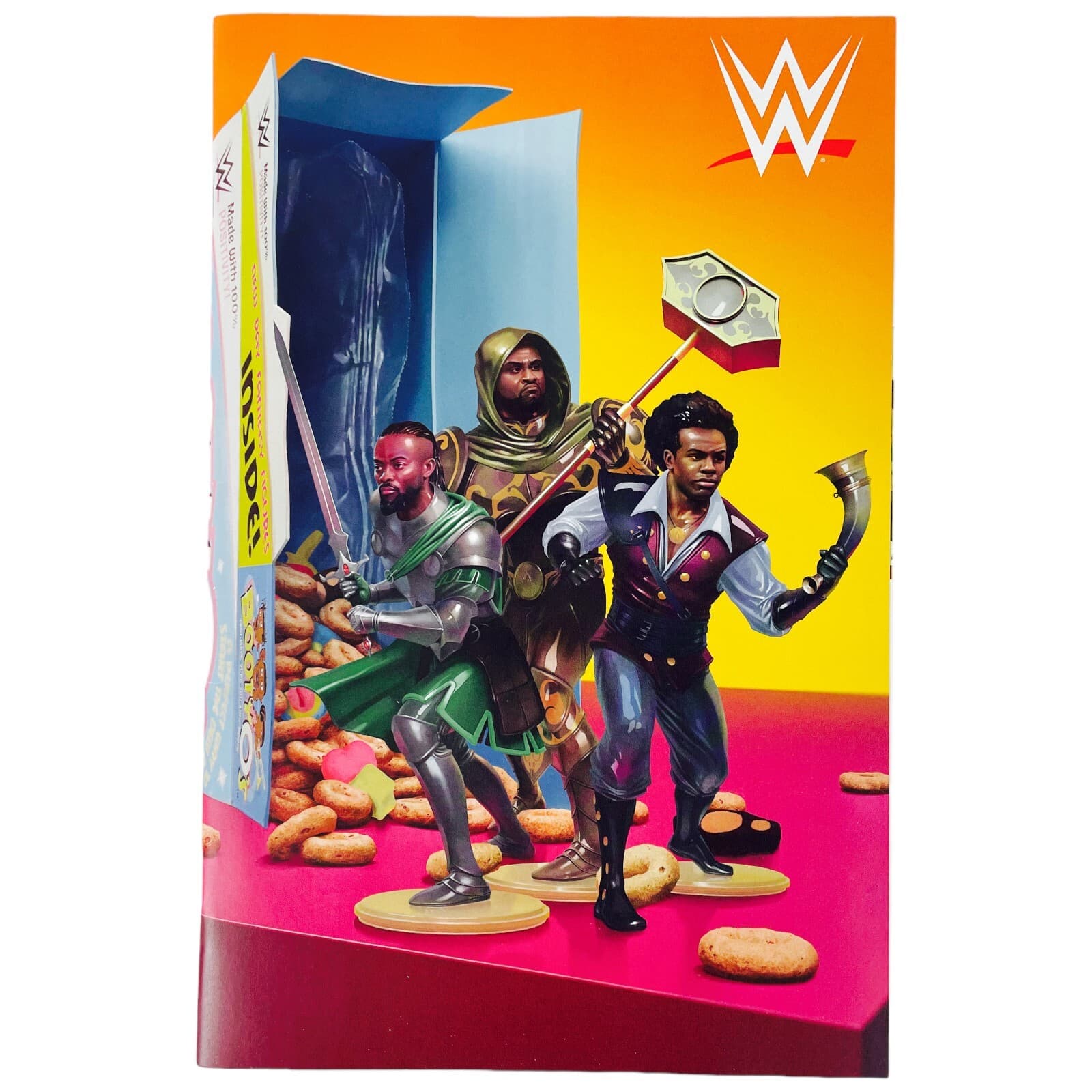 WWE New Day Power Of Positivity #2 Rahzzah Virgin Variant Cover Limited 1 For 10 - Image 1