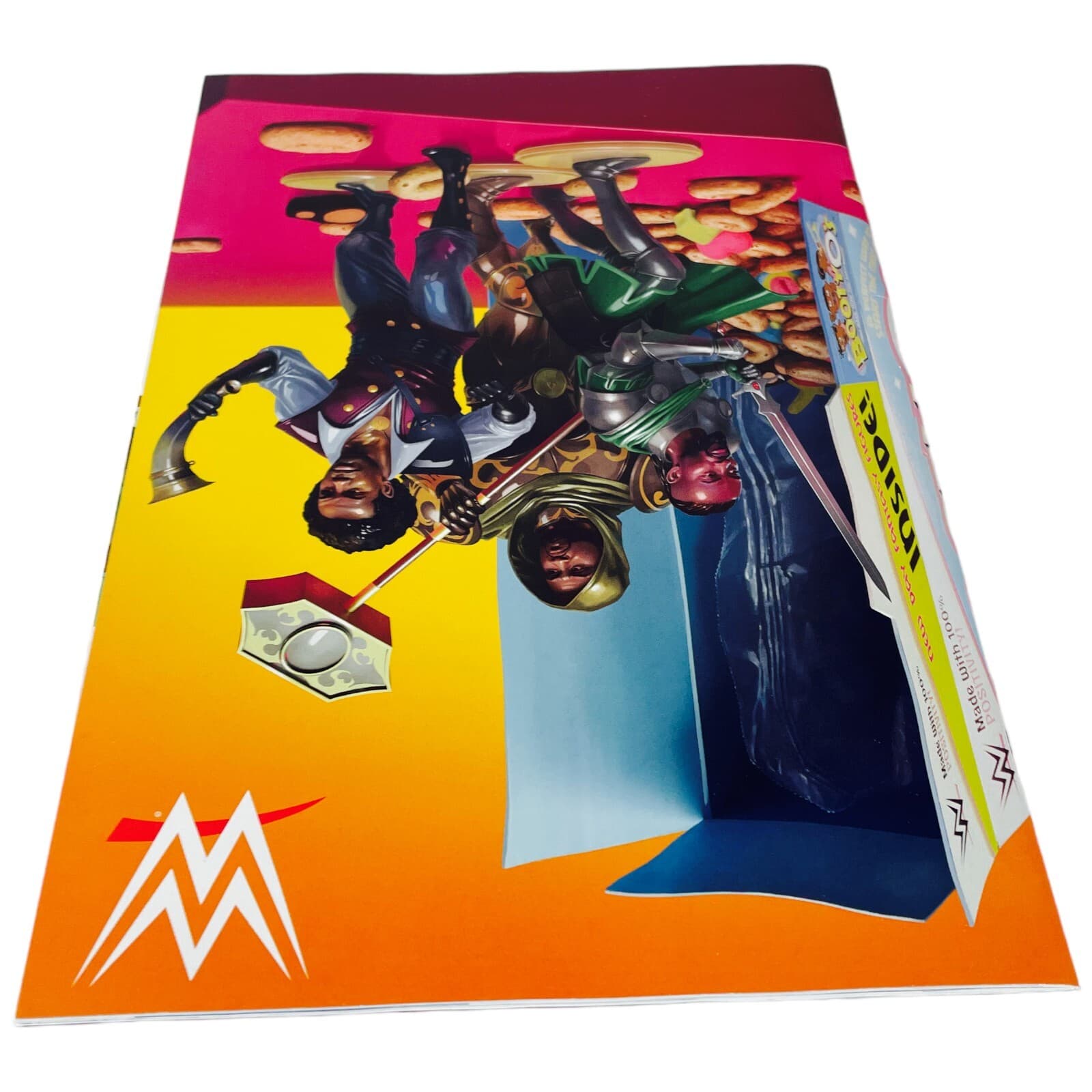 WWE New Day Power Of Positivity #2 Rahzzah Virgin Variant Cover Limited 1 For 10 - Thumbnail 3