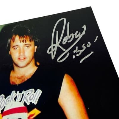 Rock N Roll Express Morton Gibson Dual Signed WWE Wrestling 8x10 Photo NWA WCW - Thumbnail 7