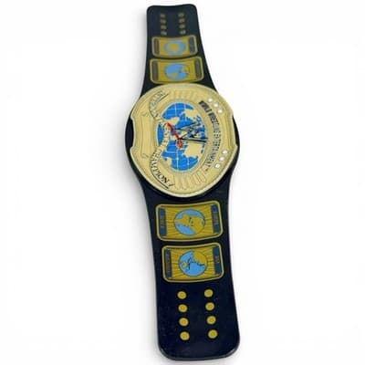 WWE Championship Slap Bands Attitude Intercontinental Title WWF Series 1 - Thumbnail 4
