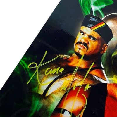 Nation Of Domination Signed Glossy Photo WWE Wrestling 11x14 Faarooq Kama Henry - Thumbnail 7