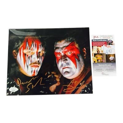 Demolition Ax Smash Dual Signed JSA COA WWE Wrestling 8x10 Photo NWA WCW - Image 1