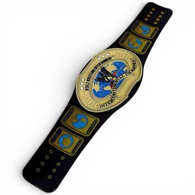 WWE Championship Slap Bands Attitude Intercontinental Title WWF Series 1 - Thumbnail 7