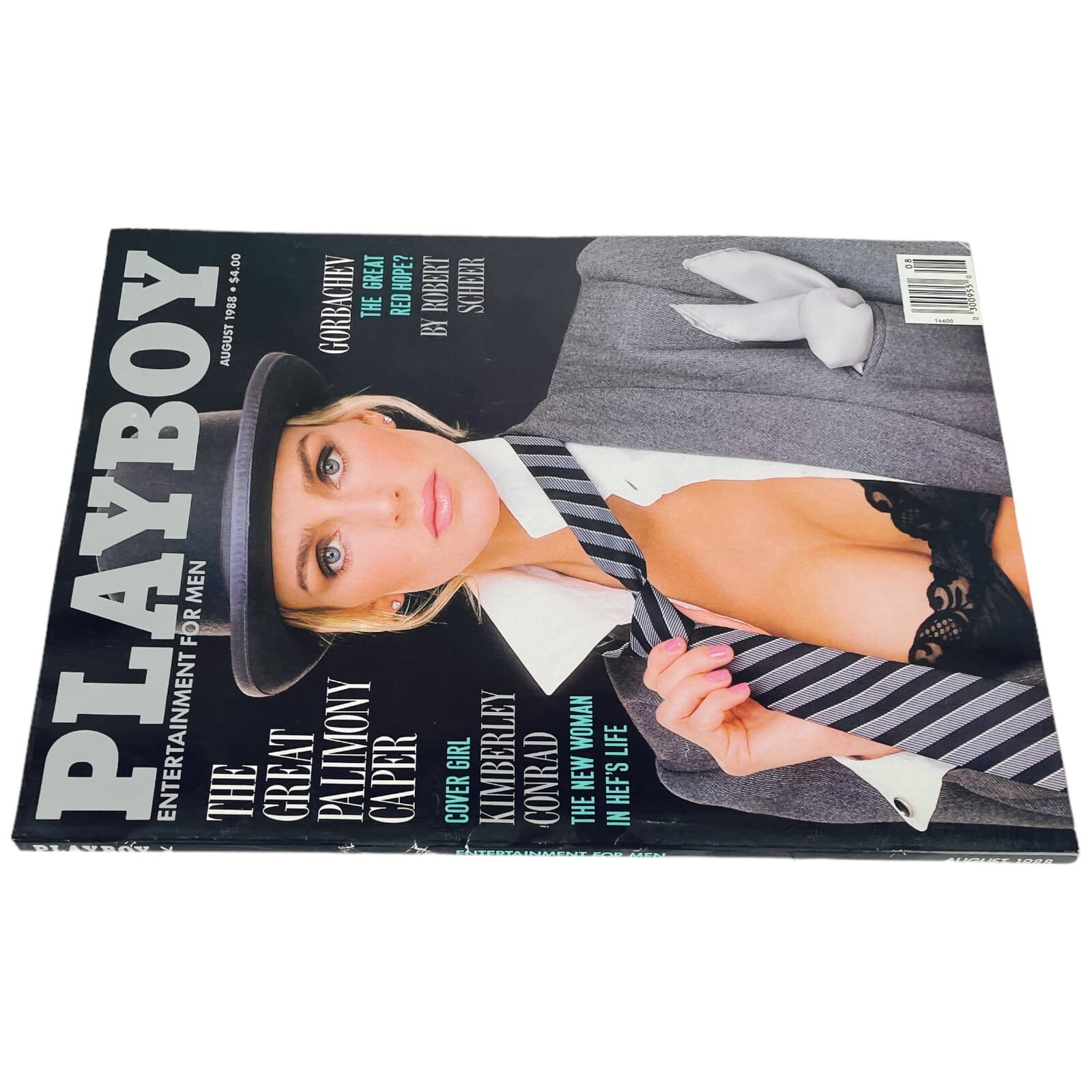 Kimberley Conrad Rambo Harry Edwards Playboy Magazine August 1988 Hugh Hefner - Thumbnail 8