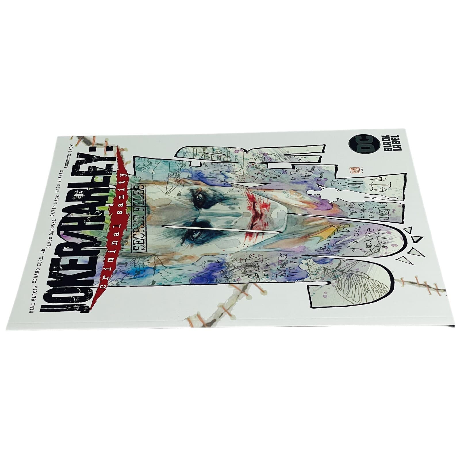 DC Black Label Joker/Harley Criminal Sanity Secret Files Kami Garcia Edward Kurz - Thumbnail 8