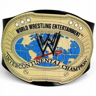 WWE Championship Slap Bands Attitude Intercontinental Title WWF Series 1 - Thumbnail 3