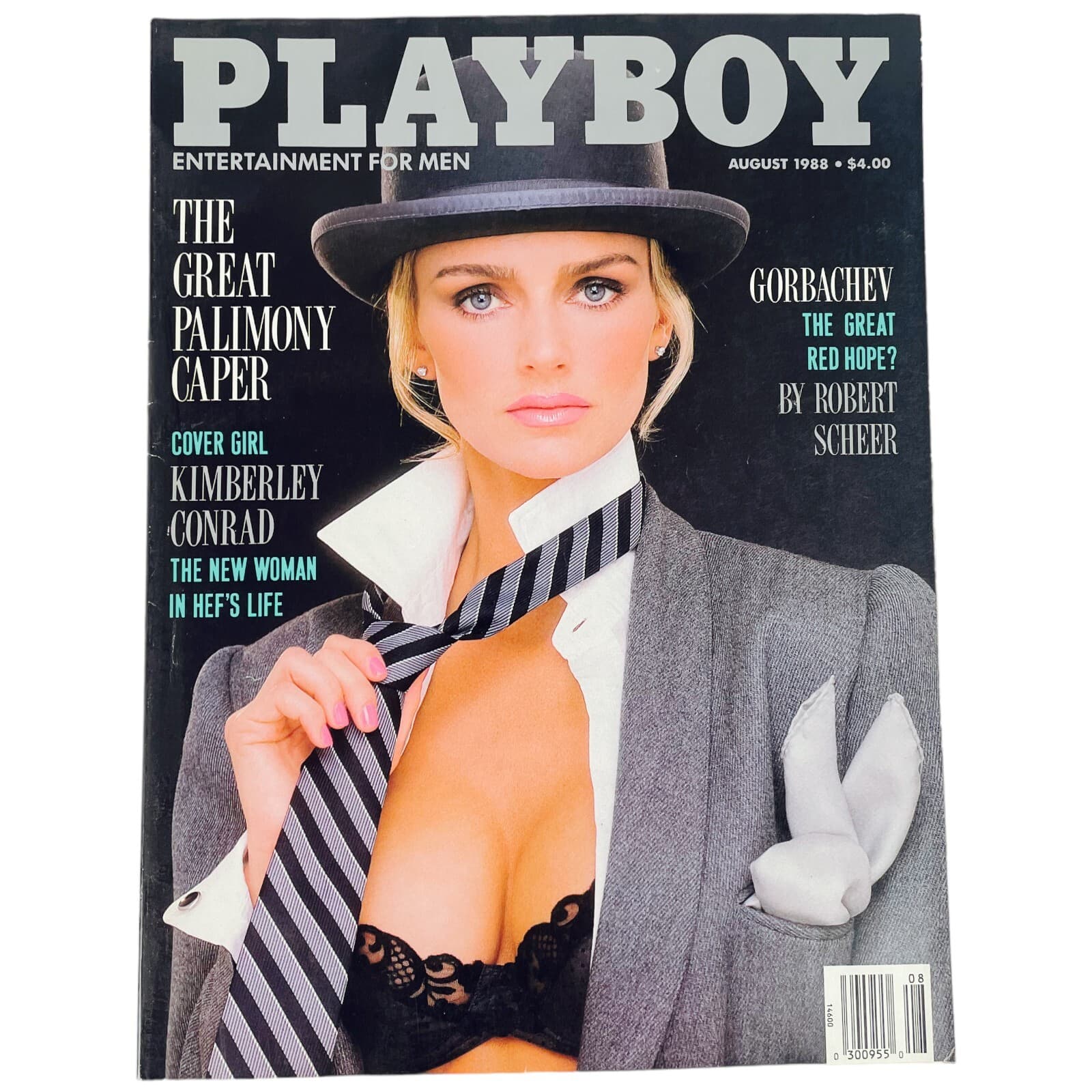 Kimberley Conrad Rambo Harry Edwards Playboy Magazine August 1988 Hugh Hefner - Thumbnail 6