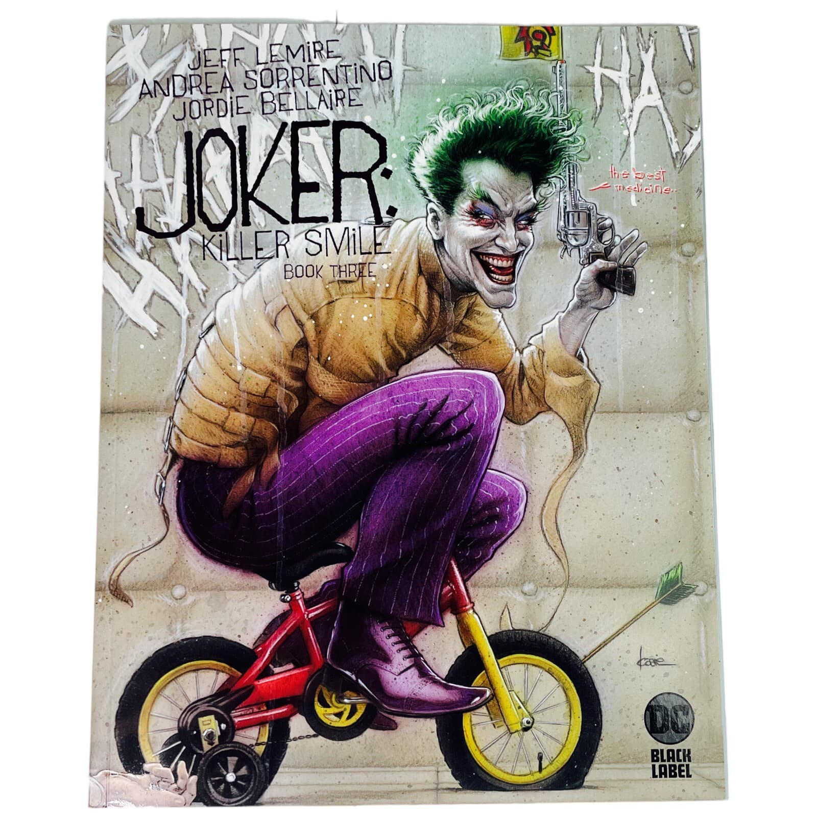 DC Black Label Joker Killer Smile Book 1-3 Set Batman Jeff Lemire Variant Cover - Thumbnail 13