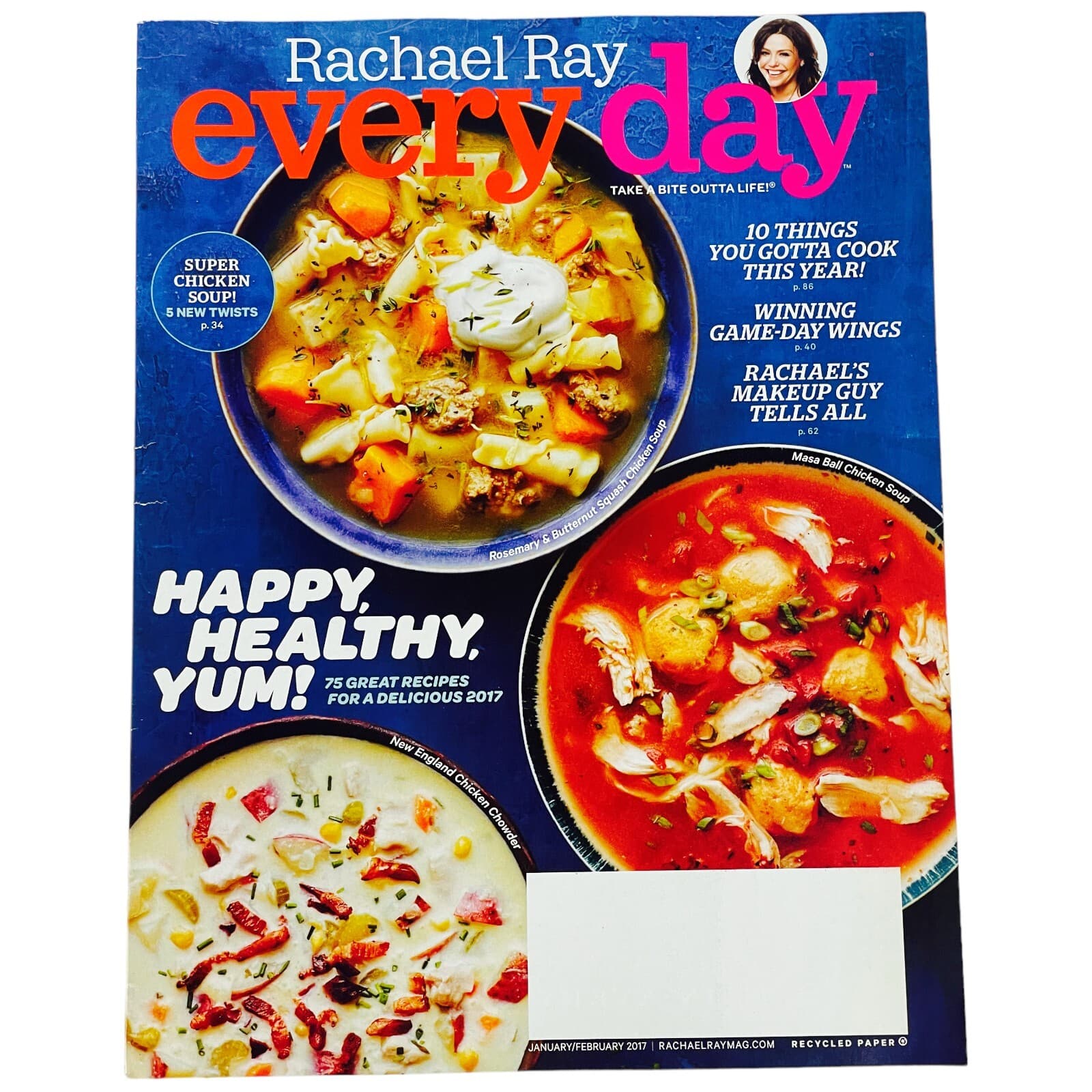 Every Day With Rachel Ray Magazine Lot Of 9 Cooking Entertaining 2015-2019 - Thumbnail 8