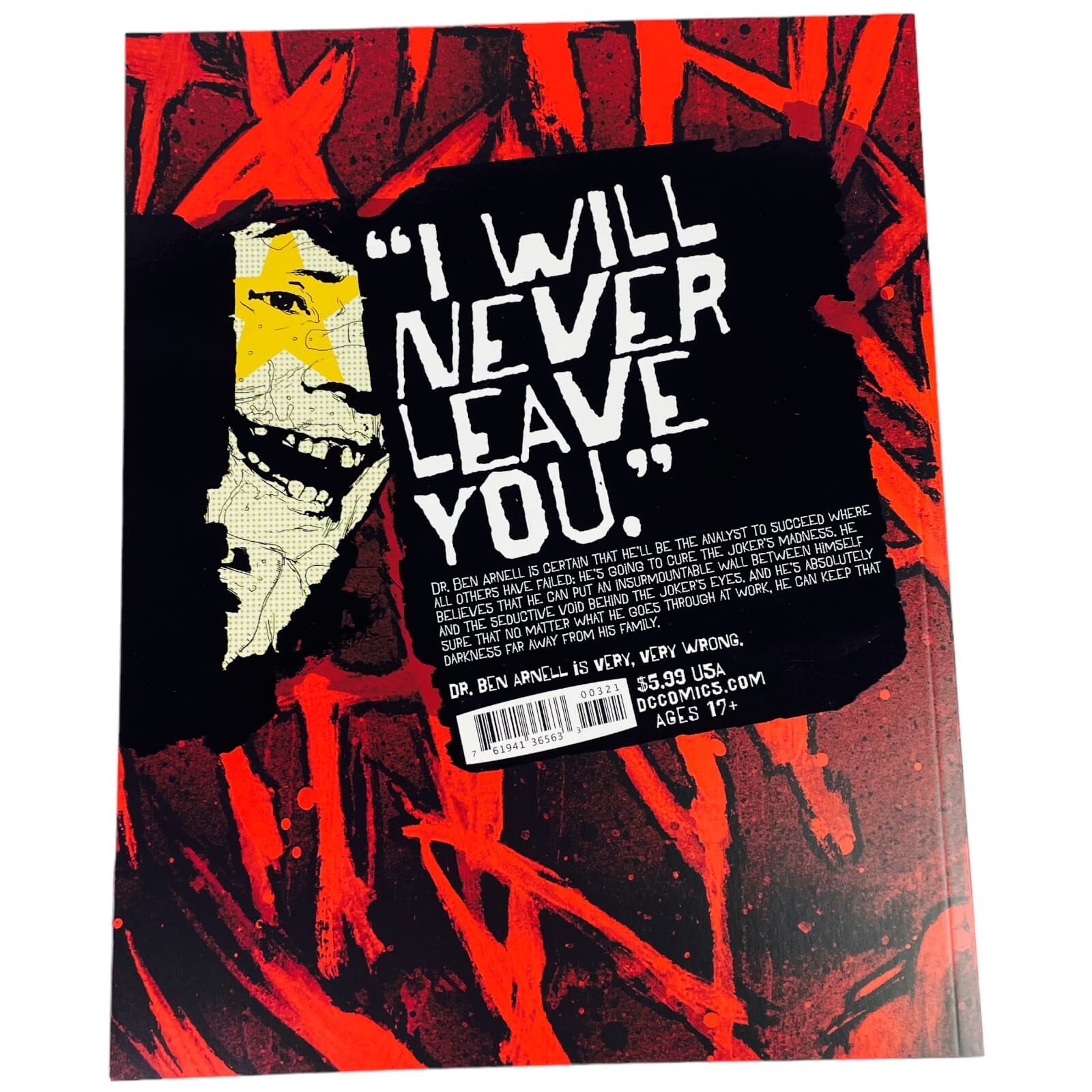 DC Black Label Joker Killer Smile Book 1-3 Set Batman Jeff Lemire Variant Cover - Thumbnail 14