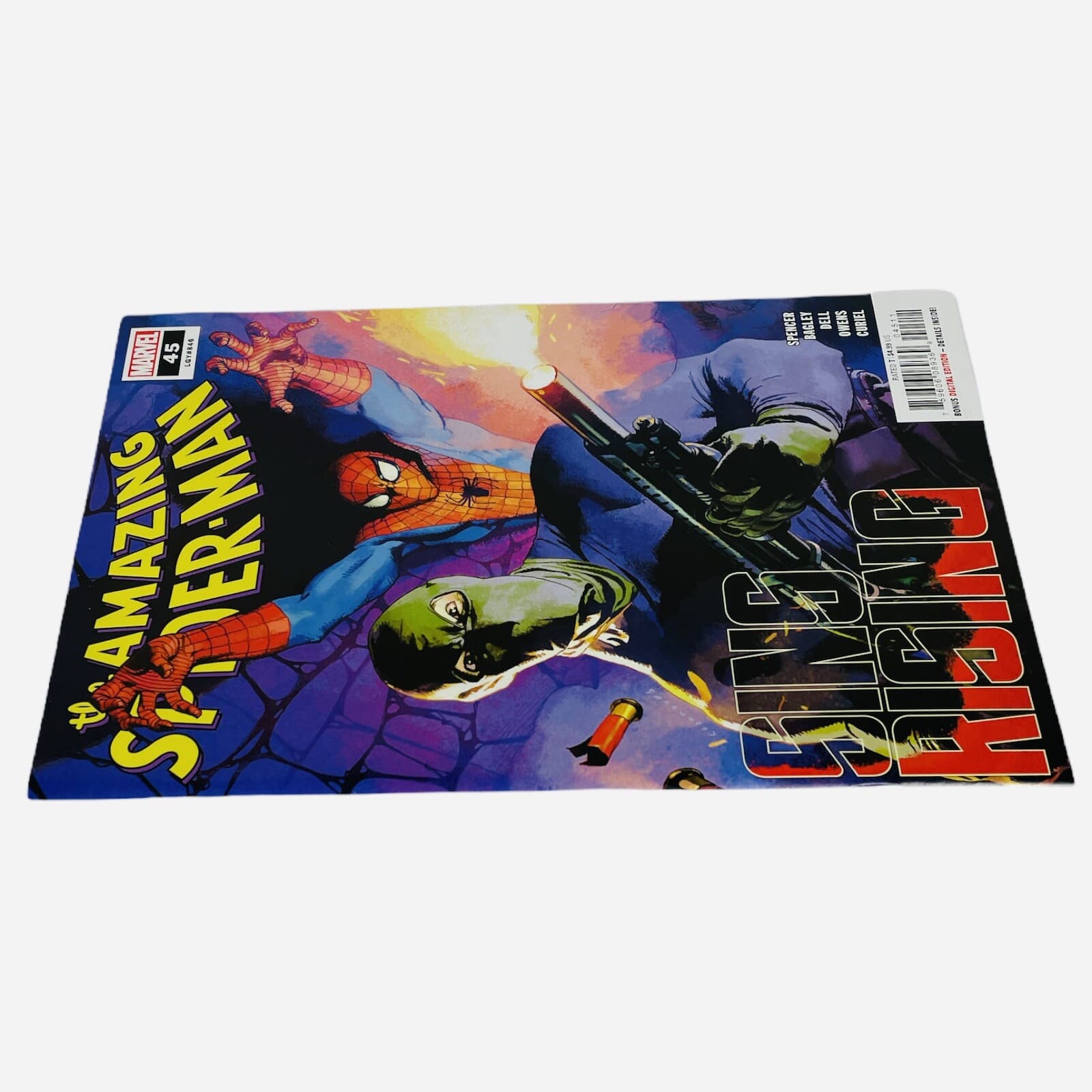 Marvel Comics Amazing Spider-Man #45 High Grade Never Read Modern Age 2020 - Thumbnail 3