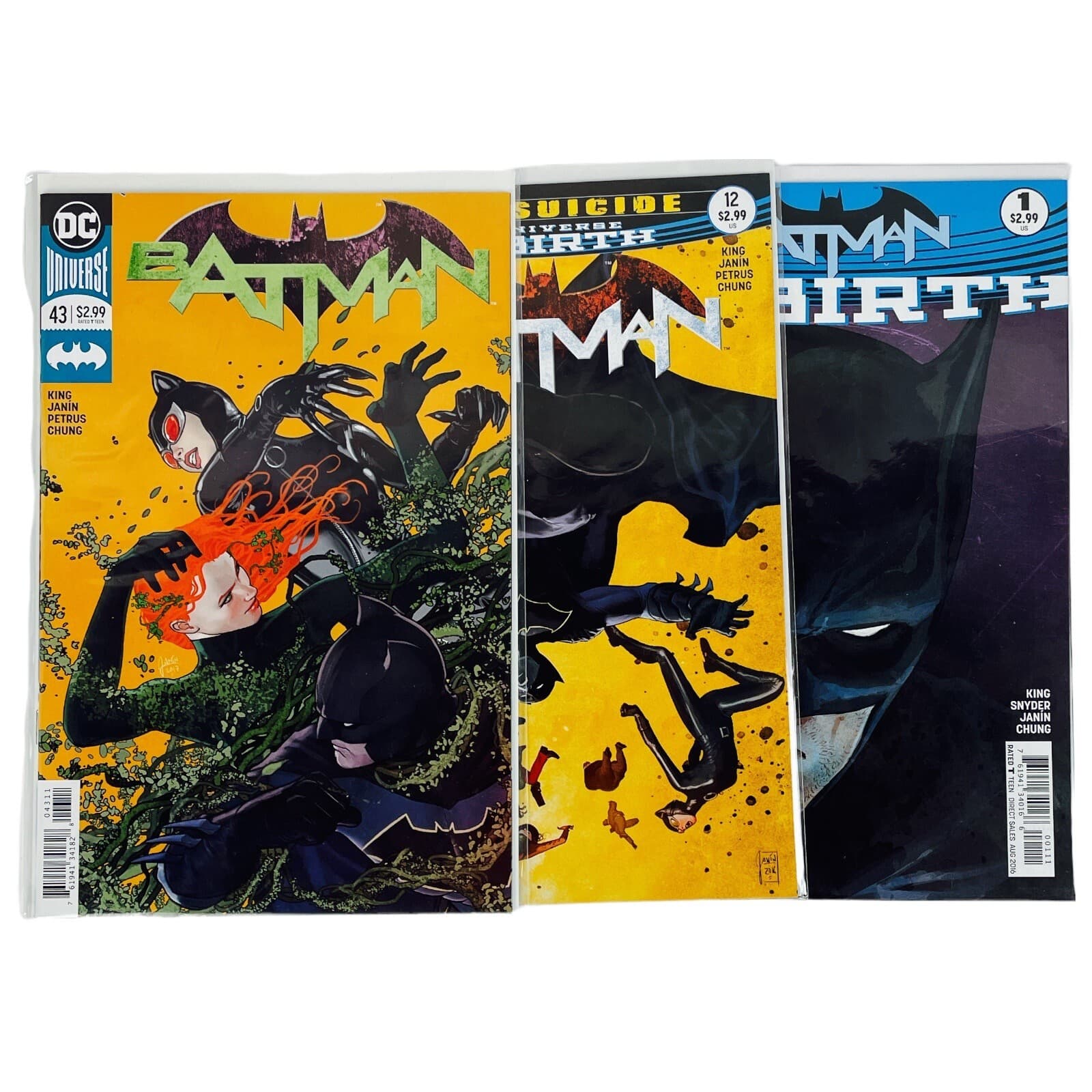 Batman Volume 3 DC Comics Mixed Lot Issues 1, 12, 43 Higher Grade Conditions - Thumbnail 8