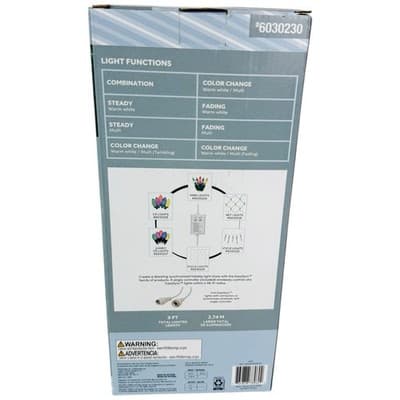 Holiday Living Wireless Color Christmas Icicle Lights Indoor Outdoor Linkable - Thumbnail 9