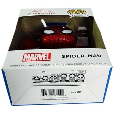Spider-Man Christmas Ornament Funko POP! Marvel Hallmark Ornaments Exclusive - Thumbnail 5