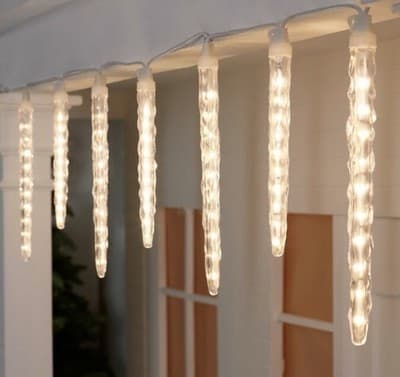 Holiday Living Wireless Color Christmas Icicle Lights Indoor Outdoor Linkable - Thumbnail 14