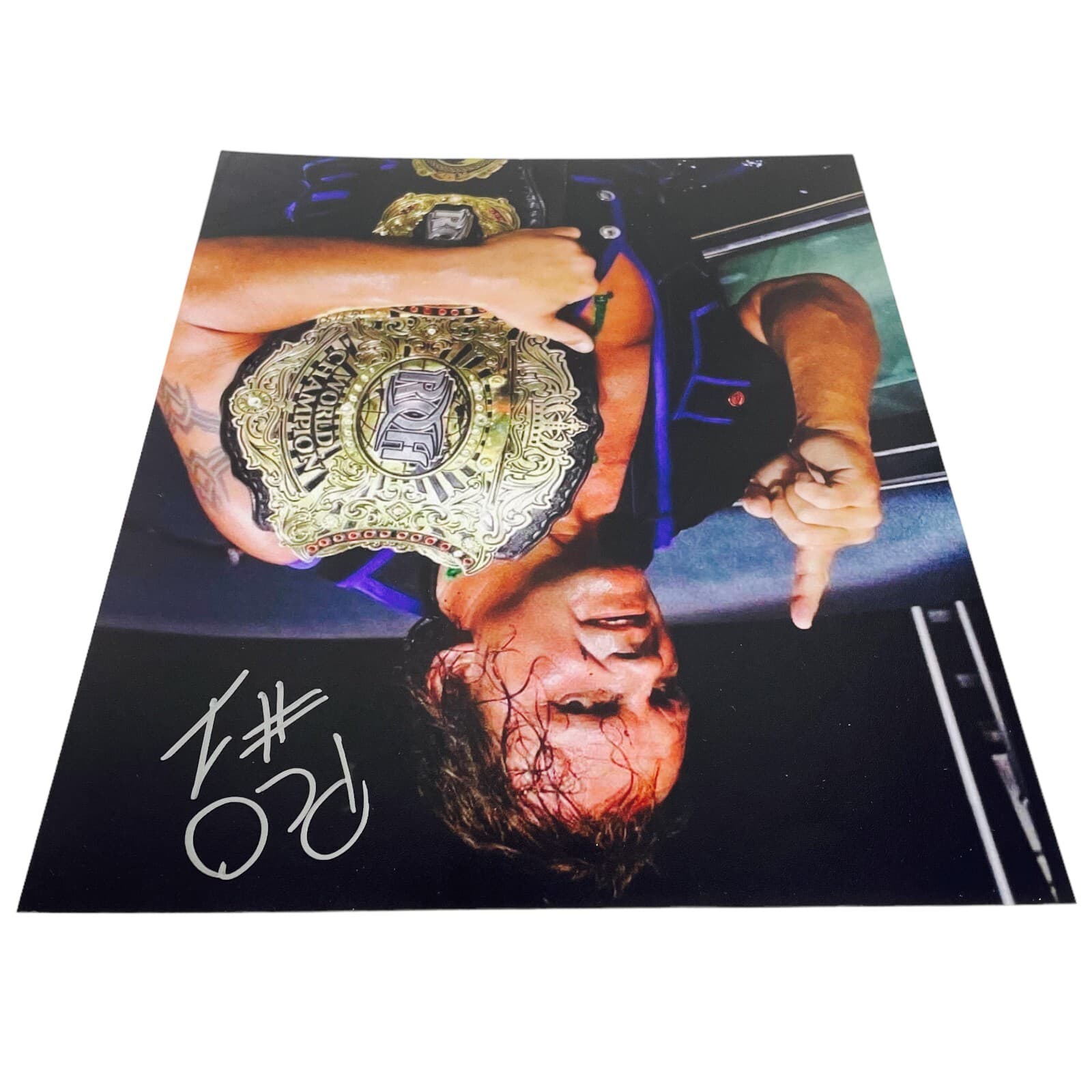 PCO Autographed 8x10 Glossy Promo Photo Signed WWF WCW ROH - Thumbnail 3