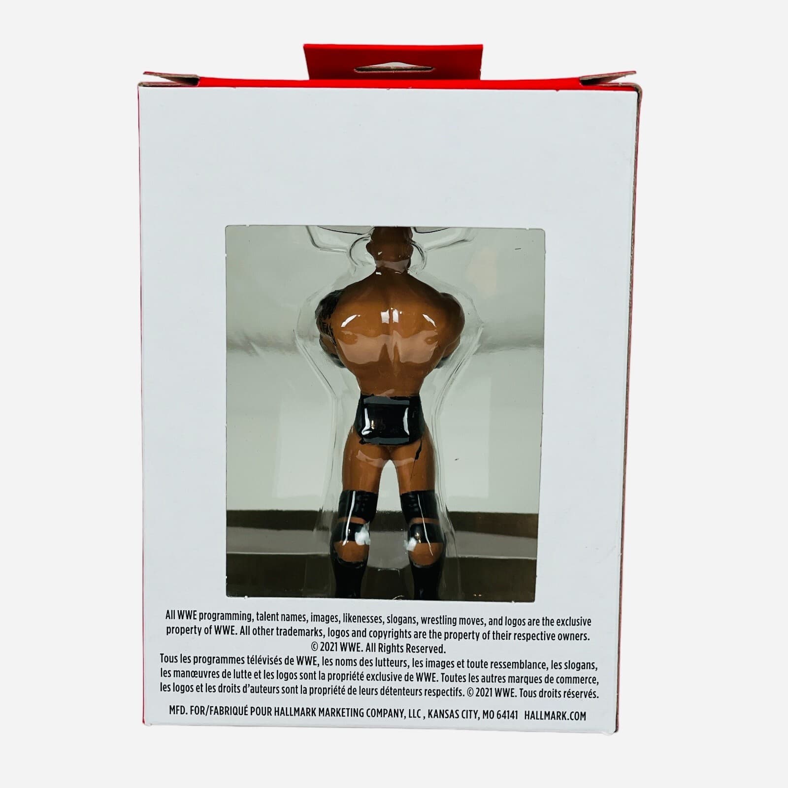 Hallmark WWE The Rock Christmas Tree Ornament 2021 Holiday Decoration 3HCM0853 - Thumbnail 3