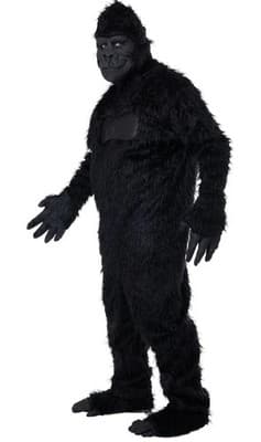 California Costumes Mens Plus Size Full Gorilla Suit Costume In Plus Halloween - Thumbnail 2
