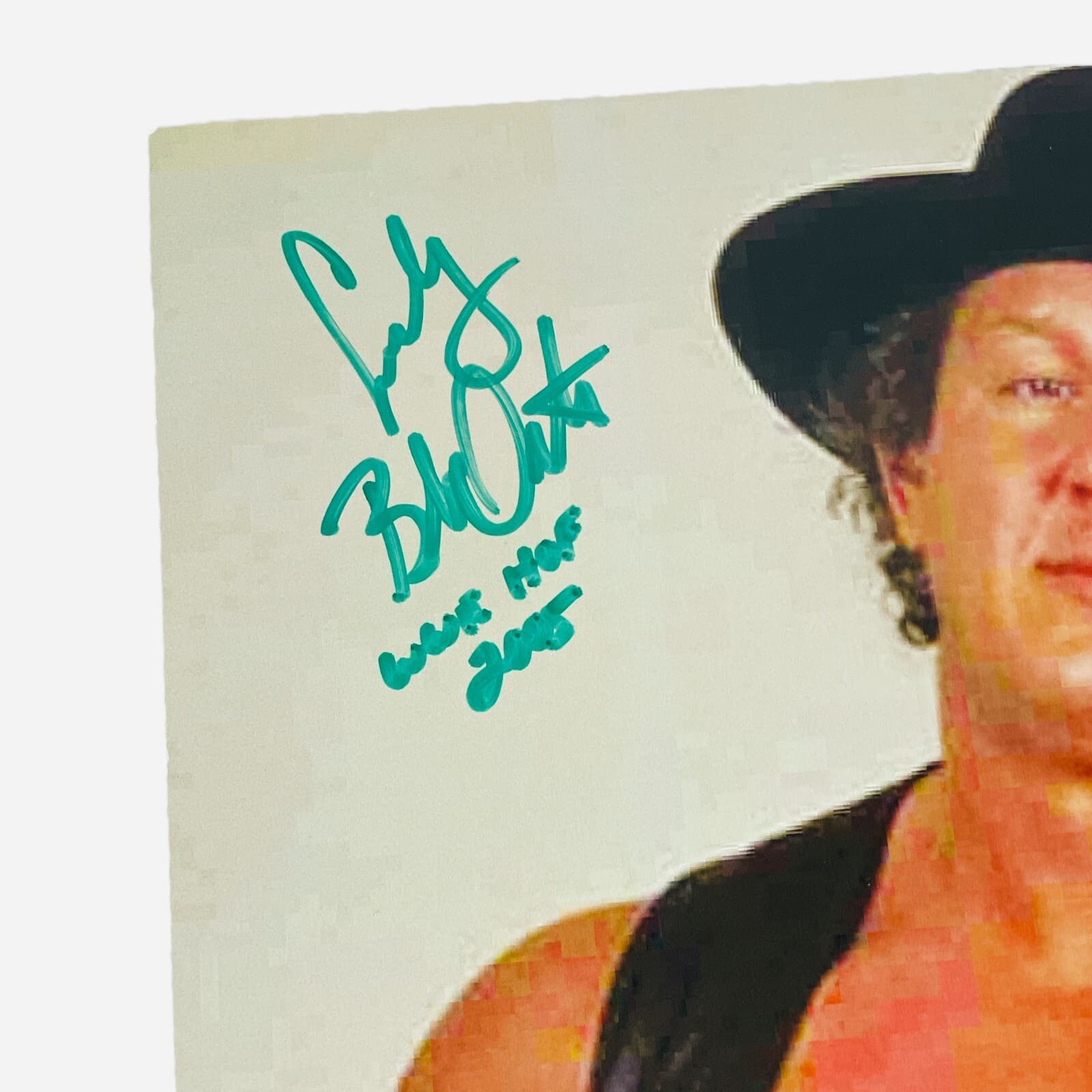 WWE Cowboy Bob Orton Signed Promo Pic Autographed 8x10 Wrestling WWF NWA - Thumbnail 5