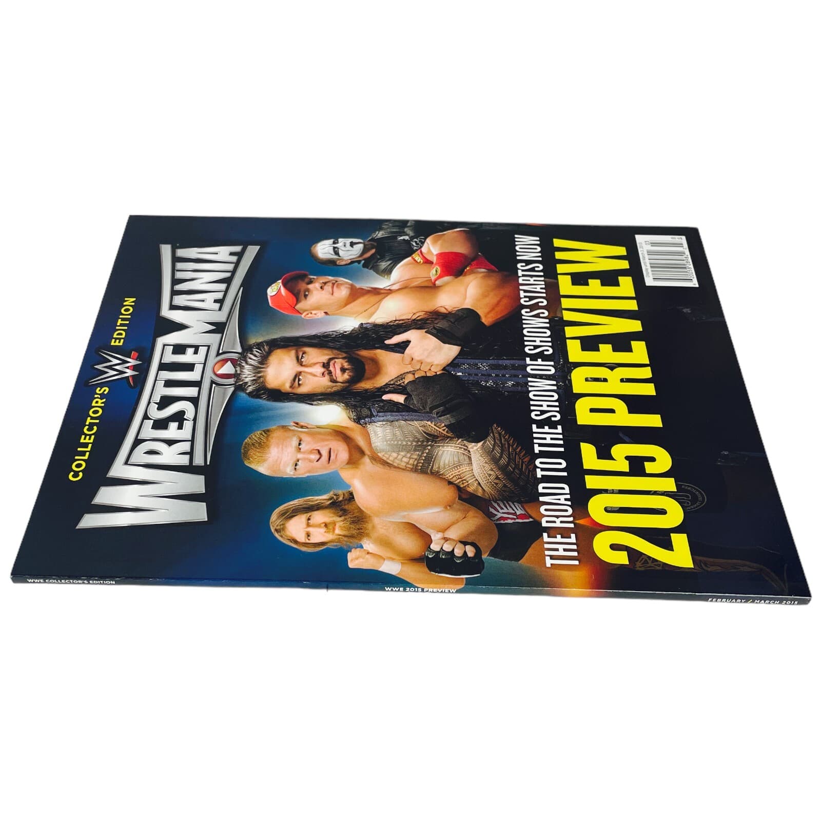 WWE Magazine WrestleMania 31 Collectors Edition Preview 2015 Lesnar Reigns Cena - Thumbnail 2