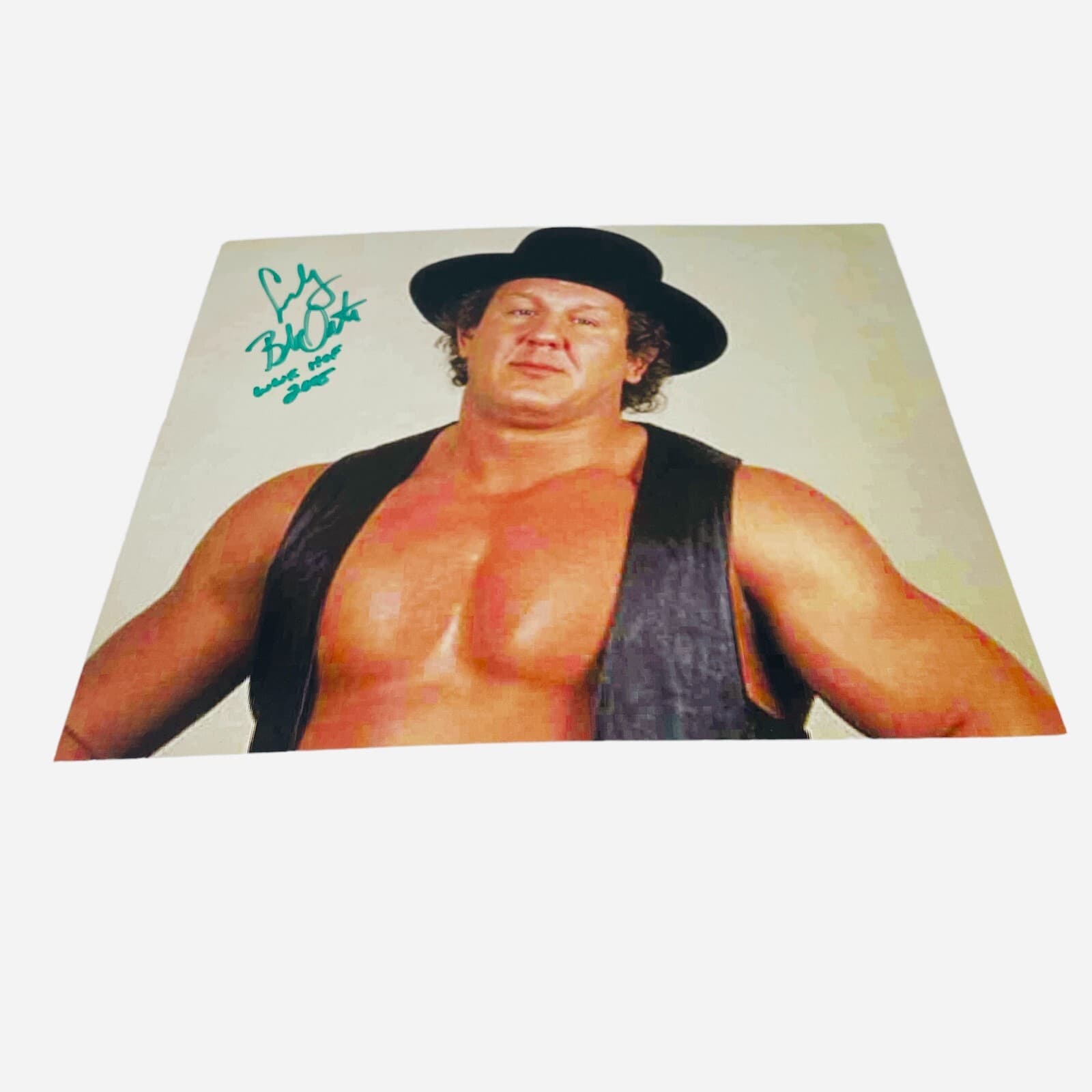 WWE Cowboy Bob Orton Signed Promo Pic Autographed 8x10 Wrestling WWF NWA - Thumbnail 10