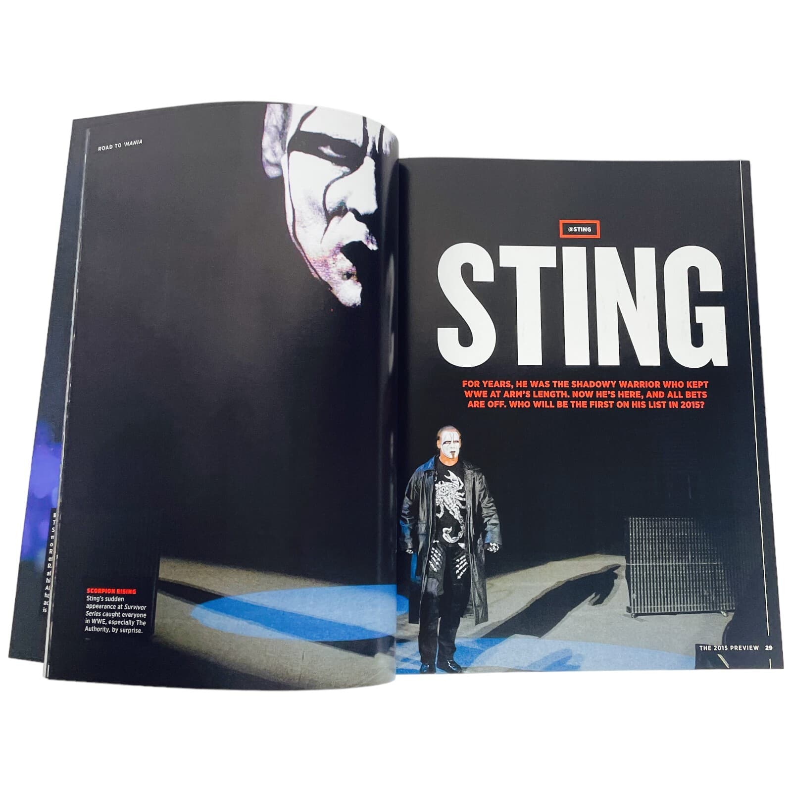 WWE Magazine WrestleMania 31 Collectors Edition Preview 2015 Lesnar Reigns Cena - Thumbnail 3