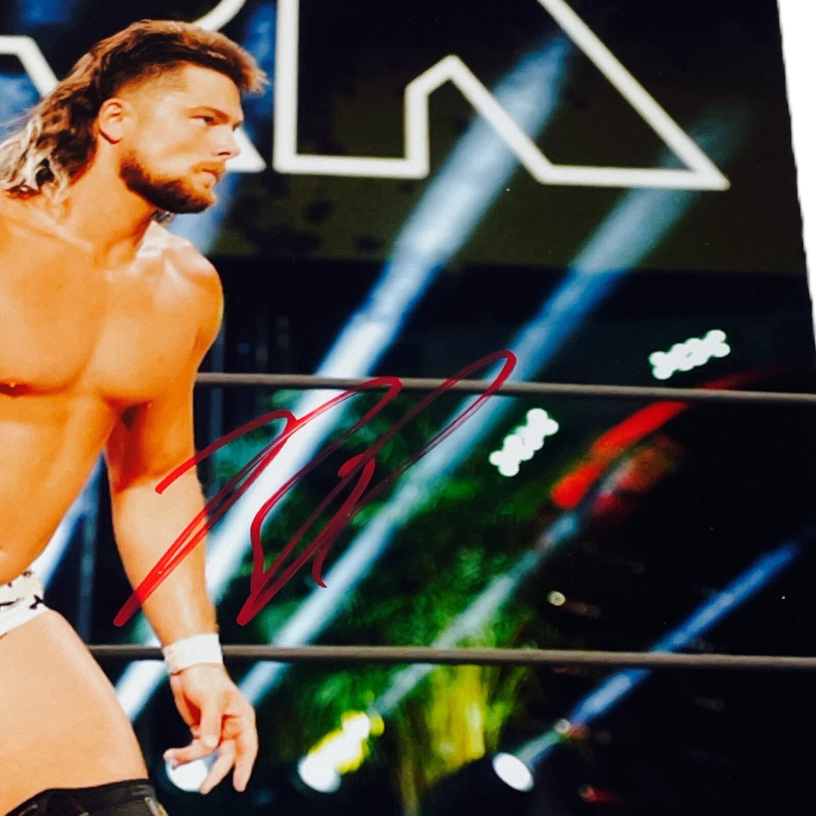 Brian Pillman Jr Autographed 8x10 Signed Wrestling Glossy Photo WWE NXT AEW - Thumbnail 6