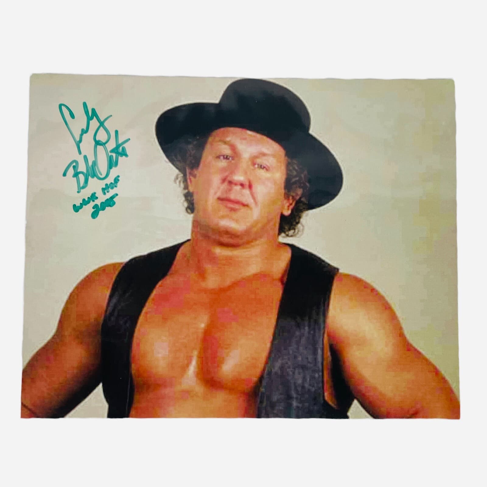 WWE Cowboy Bob Orton Signed Promo Pic Autographed 8x10 Wrestling WWF NWA - Thumbnail 7