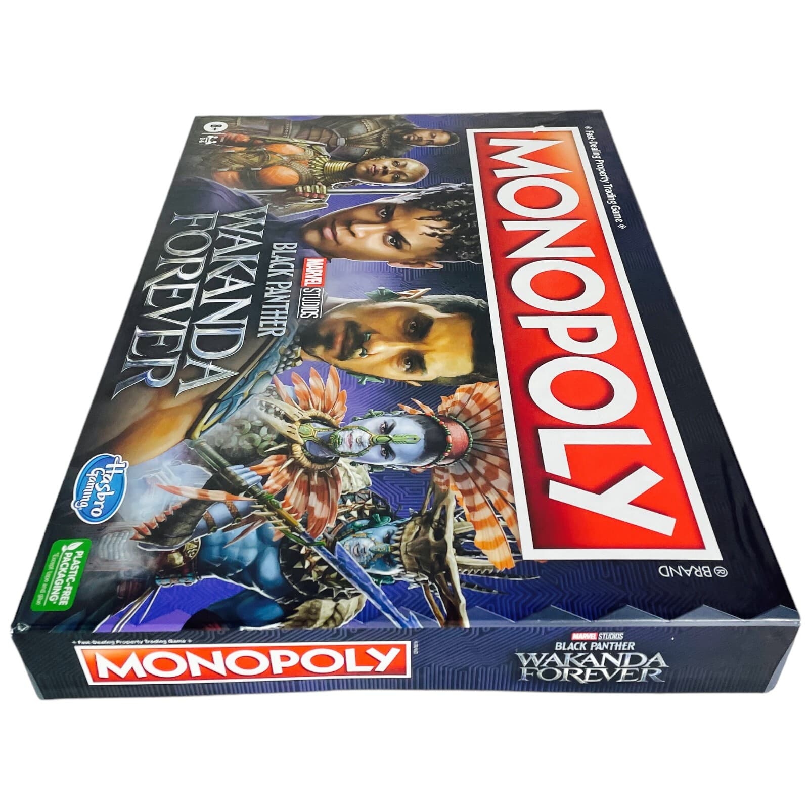 Marvel Black Panther Wakanda Forever Monopoly Hasbro Board Game New Sealed - Thumbnail 3