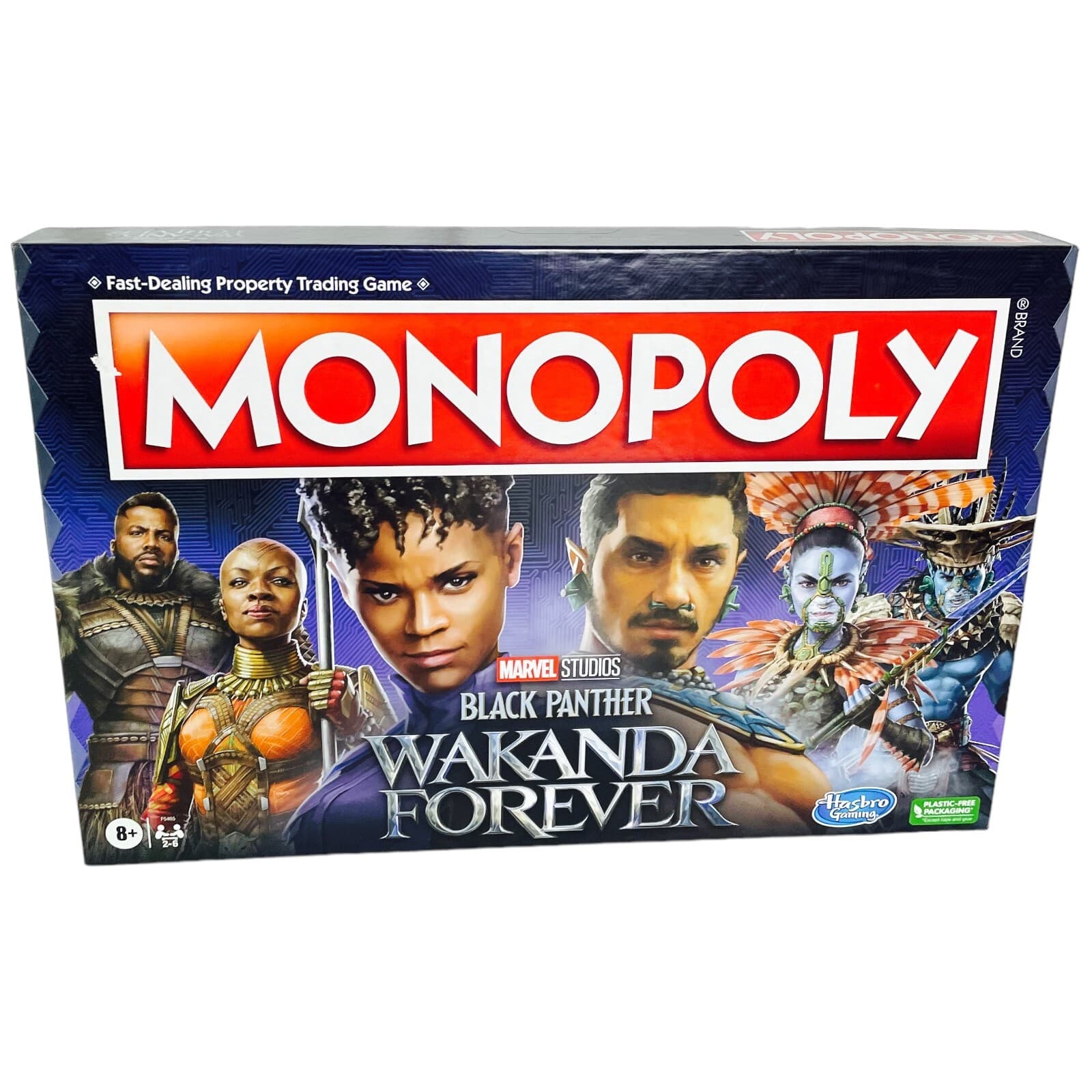 Marvel Black Panther Wakanda Forever Monopoly Hasbro Board Game New Sealed - Thumbnail 15