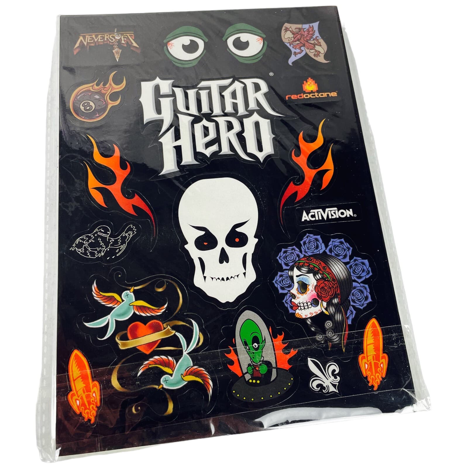 Nintendo PS2 XBOX Guitar Hero Rock Band Mixed Lot Manual Insert Lot Stickers - Thumbnail 2