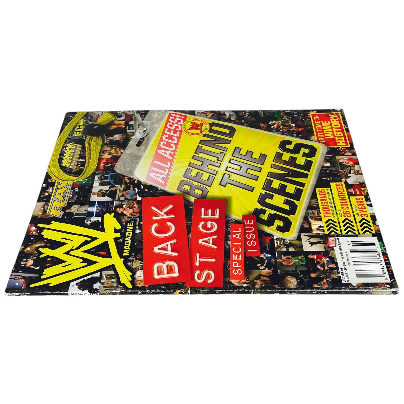 WWE Magazine Back Stage All Access Behind The Scenes Special Issue 2009 - Thumbnail 3