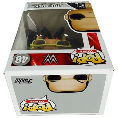 Funko Pop Vinyl WWE Dwayne The Rock Johnson 46 Hard Stack Protector - Thumbnail 14
