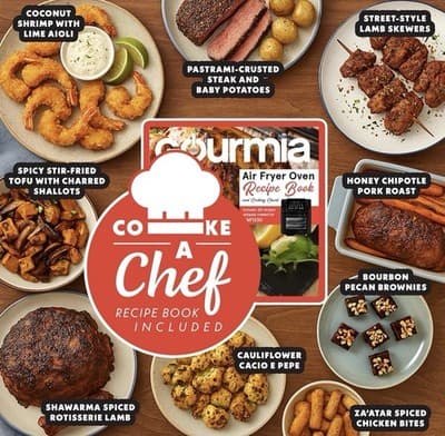 Gourmia 14 Qt Digital Air Fryer Oven Multi Function 12 Presets Touchscreen - Thumbnail 5