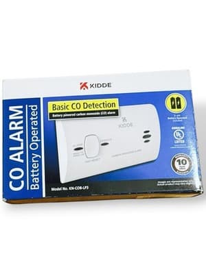 Kidde KN-COB-LP3 Carbon Monoxide CO Detector Alarm Battery Operated - Image 1