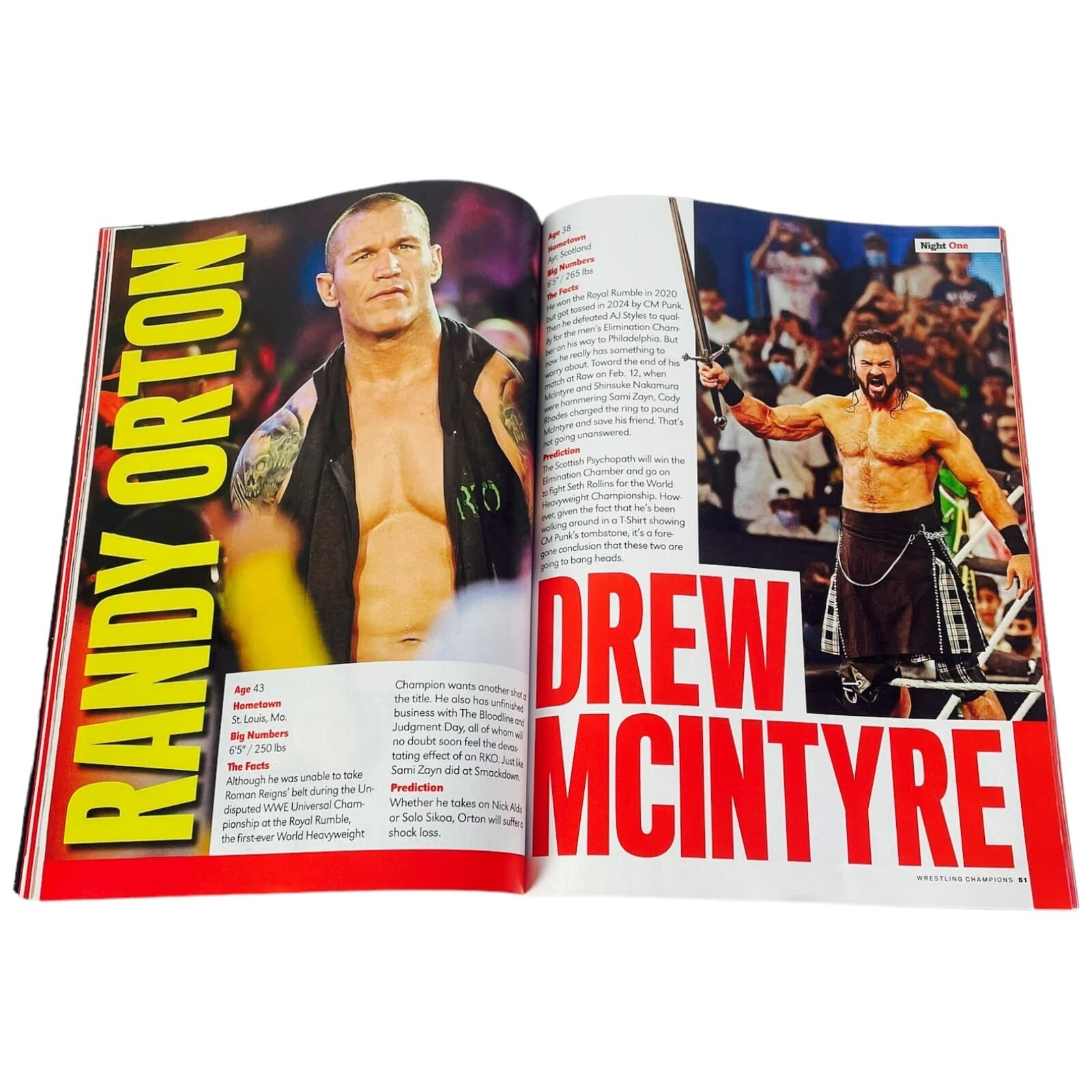 Champions Of Wrestling STAR Magazine 360 Media WrestleMania Rhodes Reigns WWE - Thumbnail 12