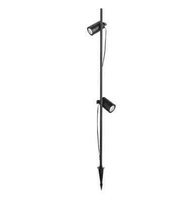 Hampton Bay Dual Spot Light Pole Low Voltage LED Landscape Black Finish Lot Of 4 - Thumbnail 8