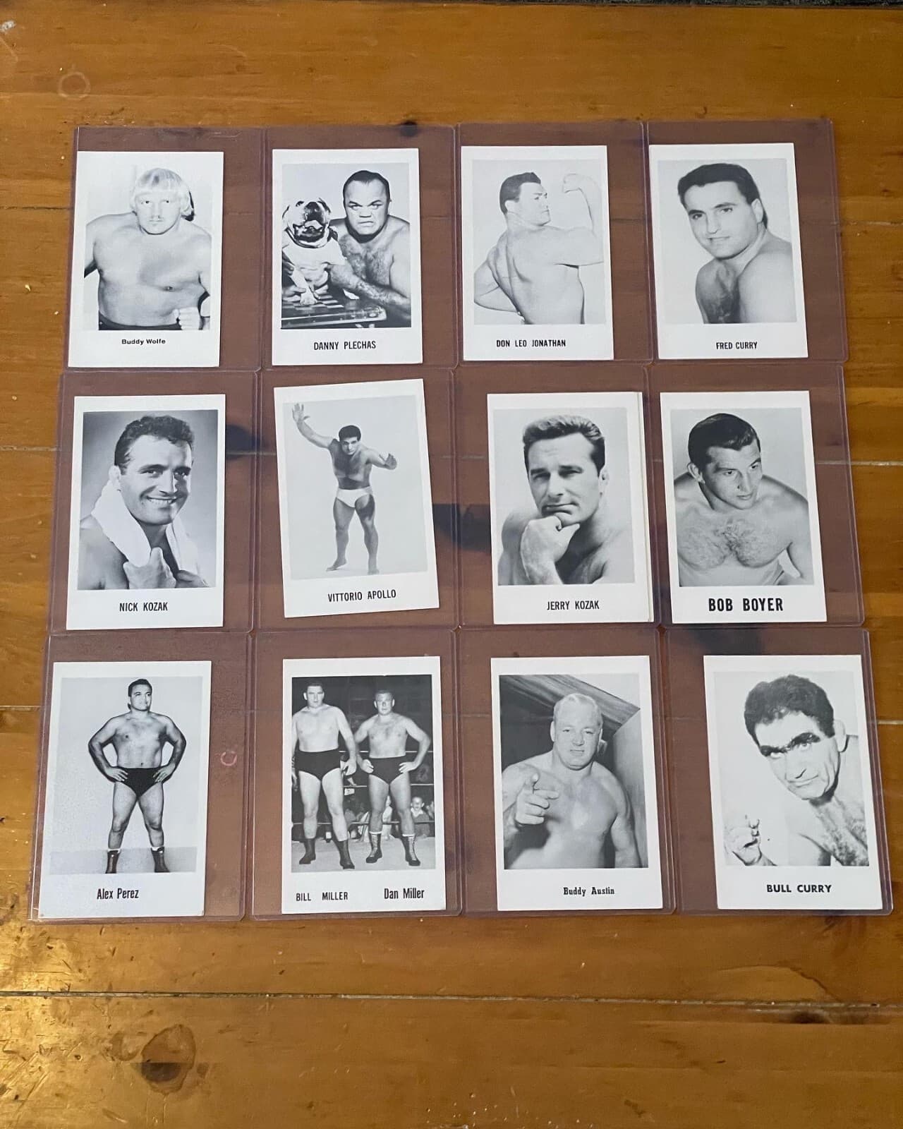 Vintage Wrestling Boyd Pierce Photo Cards 1970s NWA AWA WWF Andre Race You Pick - Thumbnail 5