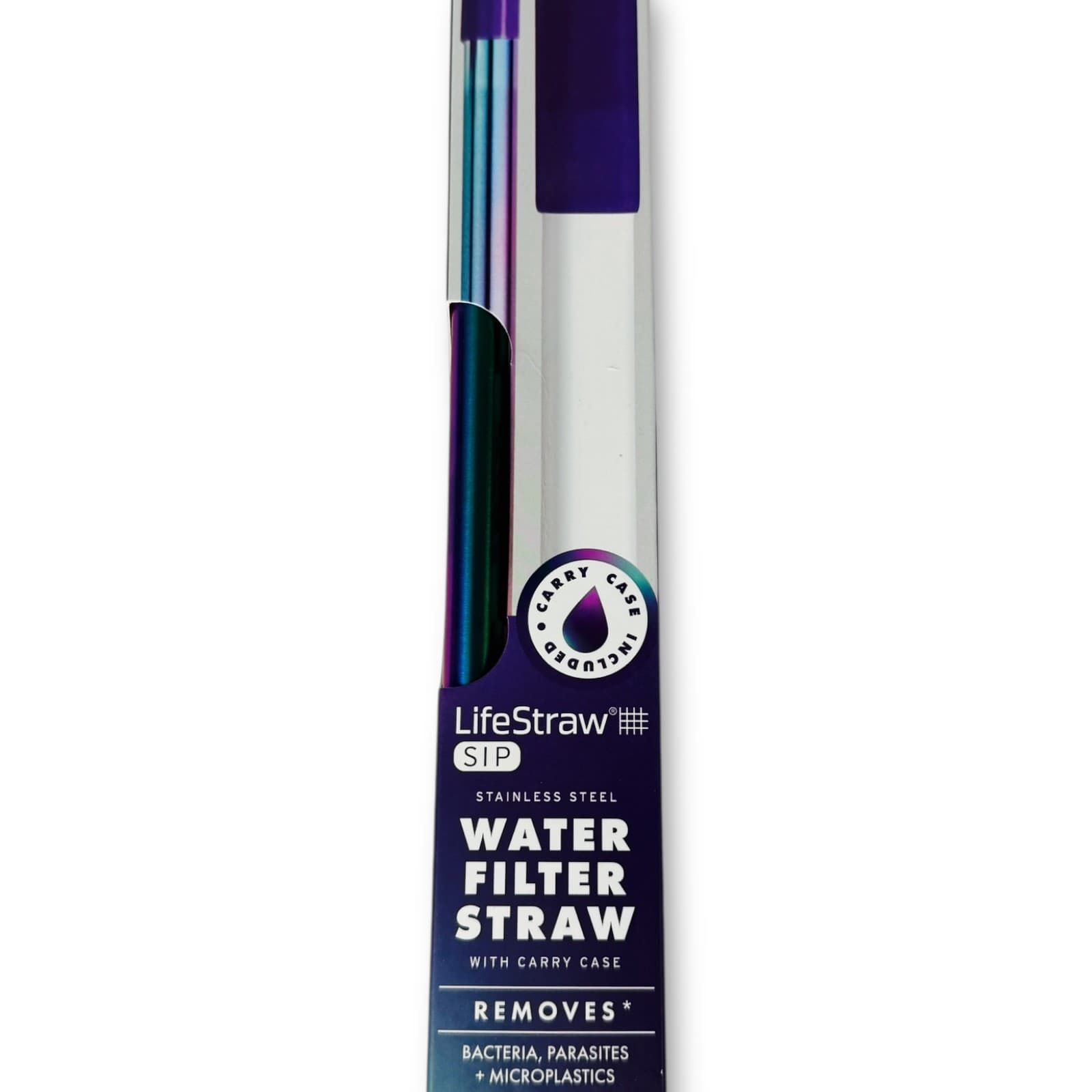LifeStraw Sip Reusable Stainless Steel Water Filter Drinking With Carrying Case - Thumbnail 10