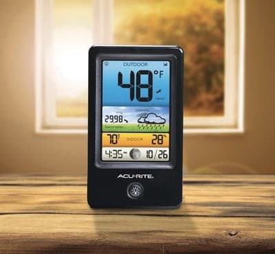 AcuRite Weather Forecaster Color Display Wireless Sensor Indoor Outdoor - Thumbnail 2