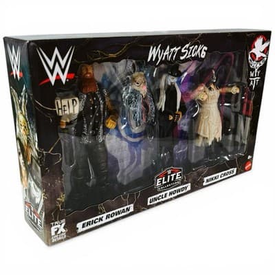 WWE Elite WYATT SICKS Uncle Howdy Nikki Cross Erick Rowan Wrestling Figure 3 Pk - Thumbnail 2