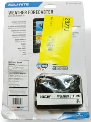 AcuRite Weather Forecaster Color Display Wireless Sensor Indoor Outdoor - Thumbnail 6